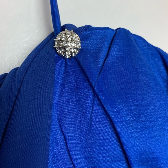 Blue Short Prom Dress - Picture 5 of 10